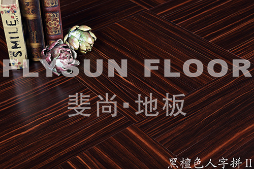 黑檀色人字拼II